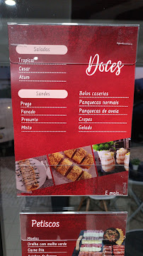 Café Novva estação à Arcos de Valdevez (le menu)