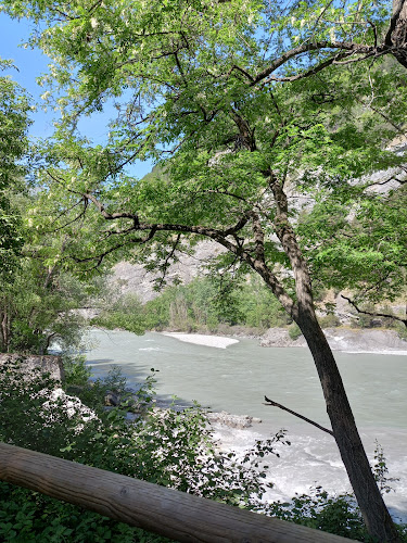 Plessur Mündung in Rhein - Chur