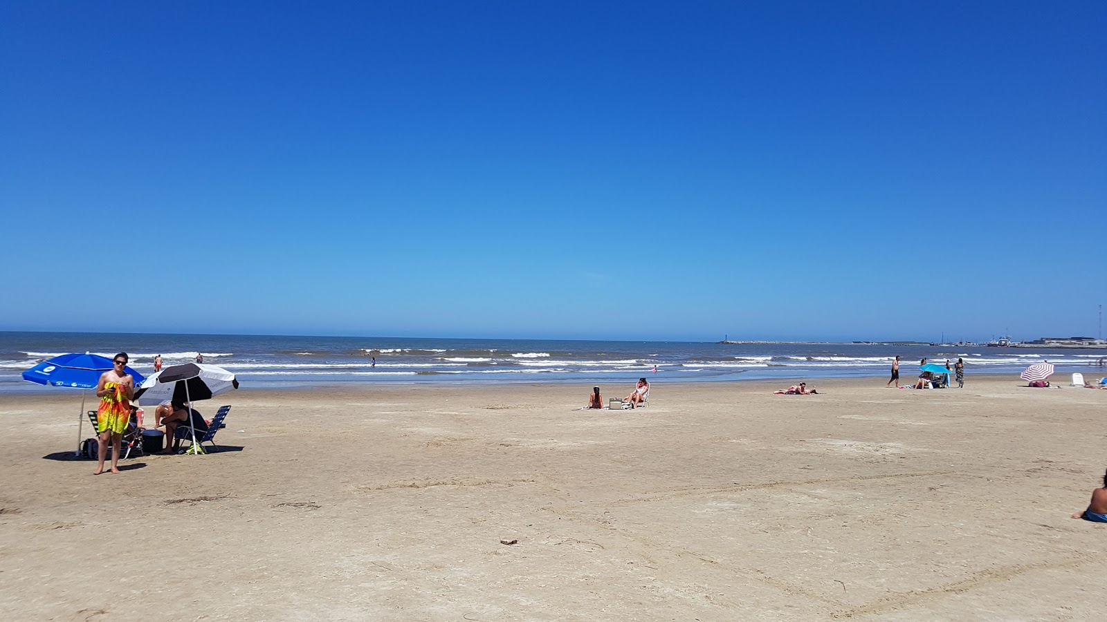 Foto van La Aguada Beach met recht en lang