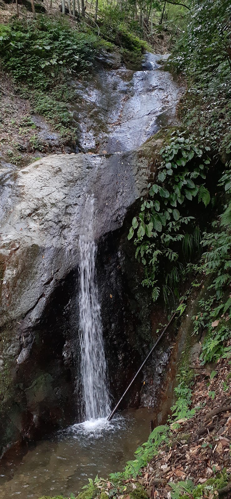 甌穴の滝