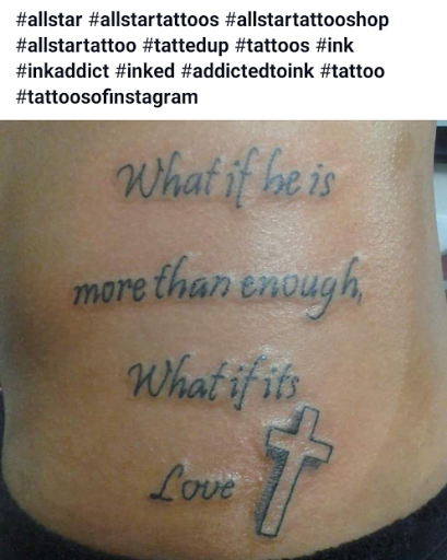 Explore diabetic tattoo ideas, creative tattoo ideas in Hialeah, available at Allstar Tattoo & Body piercing