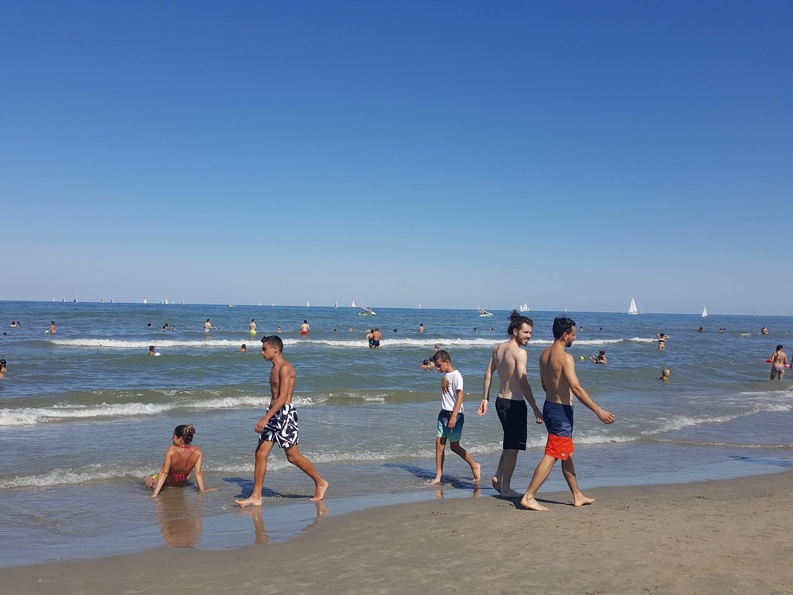 Fotografija Spiaggia Milano Marittima z visok stopnjo čistoče