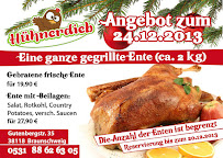 Restaurant de volaille Hühnerdieb à Braunschweig - menu / carte