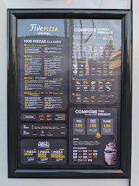 Pizzeria Five Pizza Original - Asnières Sur Seine à Asnières-sur-Seine (le menu)