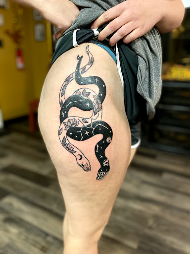 Explore kurama tattoo ideas, creative tattoo ideas in Warner Robins, available at Untold Pain Tattoo Studio