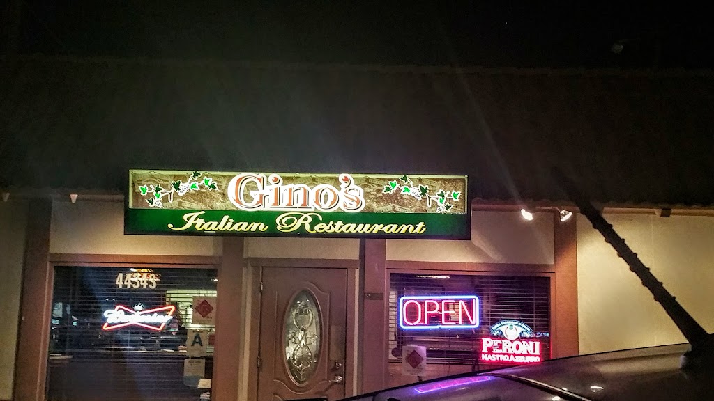 Gino's Italian Restaurant 93535