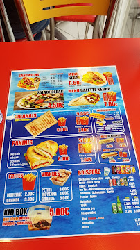 Menu / carte de Galatasaray Kebab à Boulogne-sur-Mer