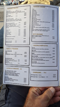 menu du restaurants La Grand' Rive à La Rochelle