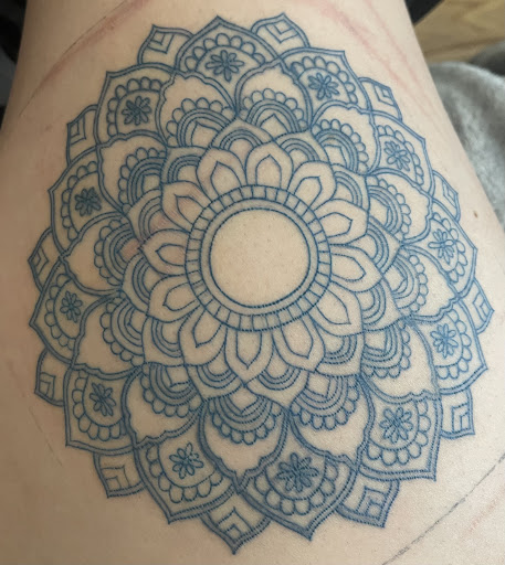 Explore women sleeve tattoo ideas, creative tattoo ideas in Holyoke, available at Bloodlines Tattoo and Piercing