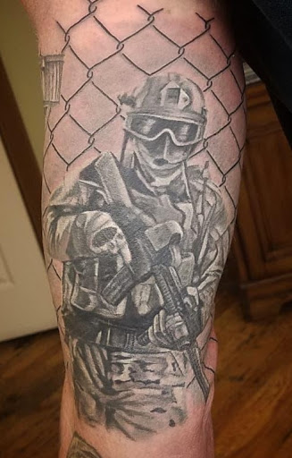 Explore temple tattoo ideas, creative tattoo ideas in Canon City, available at Tattoos By Richie Streate