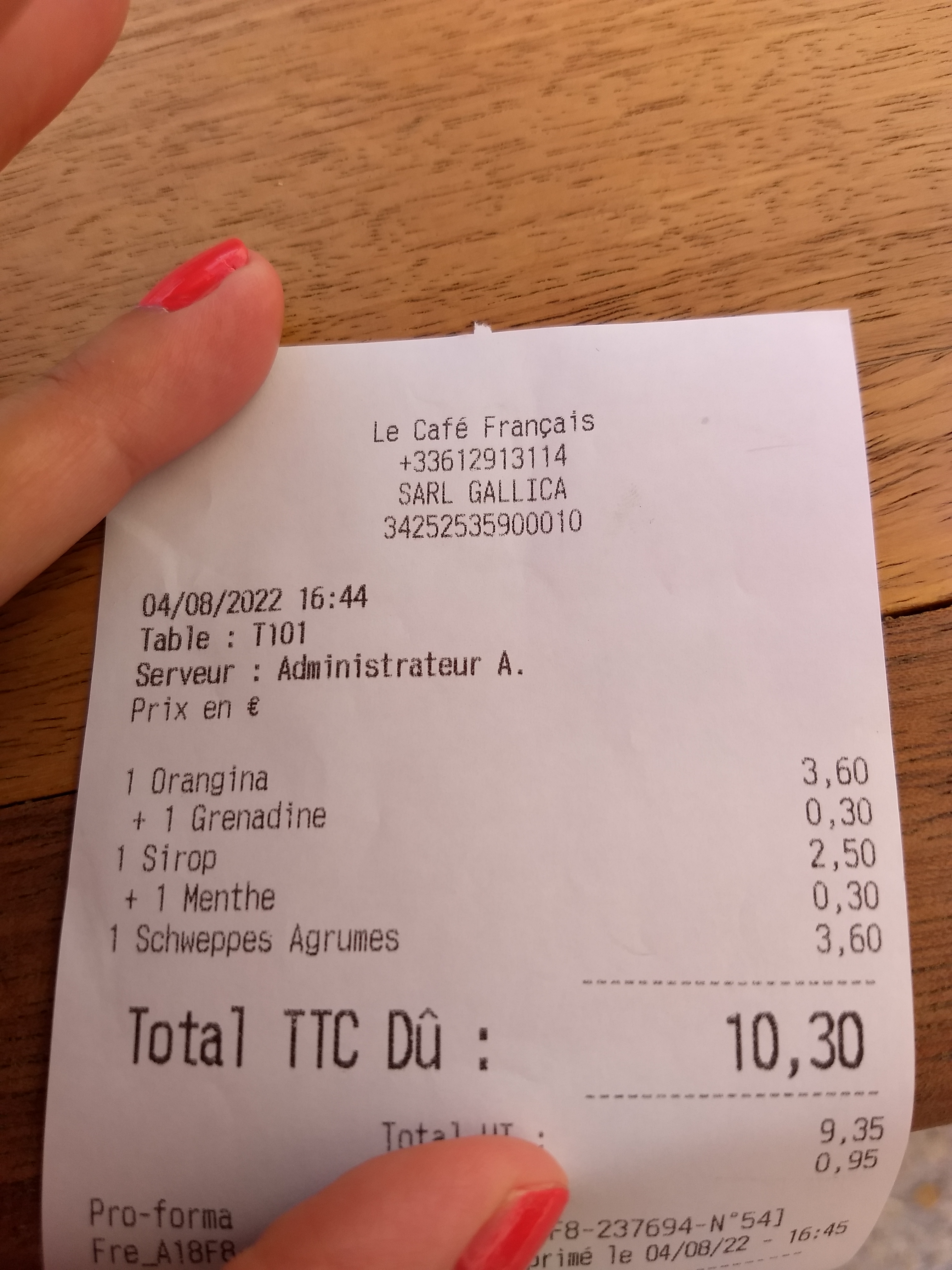 Photo n° 1 de l'avis de Tiphaine. fait le 04/08/2022 à 14:55