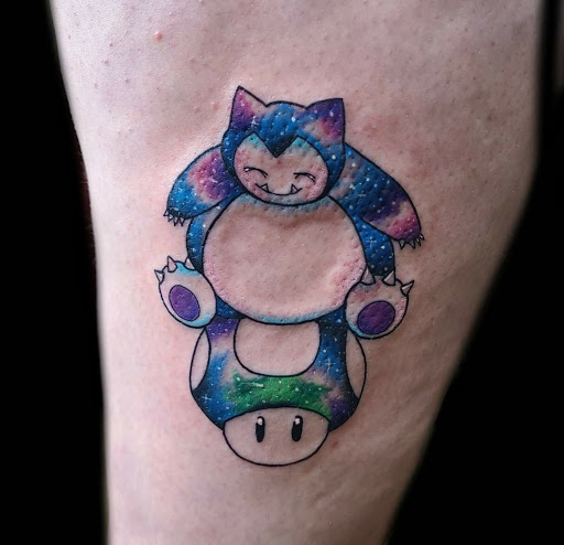 Explore tattoo ideas for women's lower back, creative tattoo ideas in Seymour, available at Popseys Electric Tattooing Co.