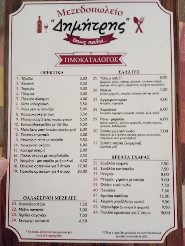 Opinii despre Μεζεδοπωλείο "Δημήτρης" în Αριδαία - Εστιατόριο