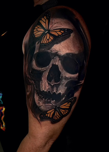 Explore pansexual tattoo ideas, creative tattoo ideas in Fort Wayne, available at Grade A Tattoos and Body Piercing