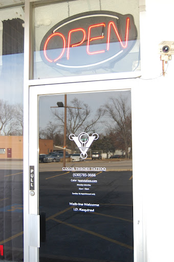 Tattoo Shop «Color Theory Tattoo», reviews and photos, 1047 E St Charles Rd, Lombard, IL 60148, USA