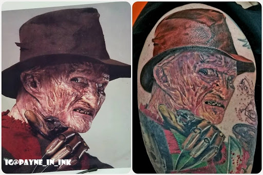 Explore tattoo ideas about music, creative tattoo ideas in Providence, available at F.I.N.A.O. Ink Tattoo Company