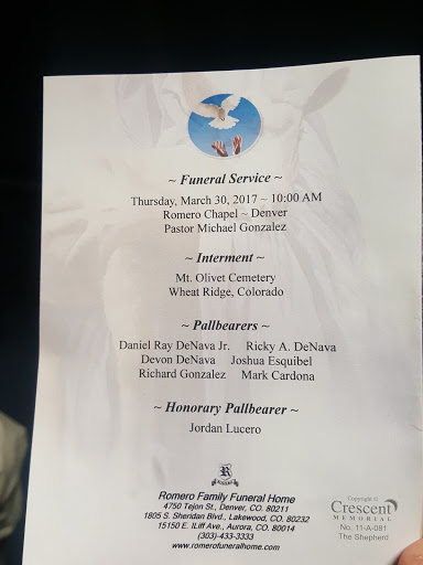 Funeral Home «Romero Family Funeral Home», reviews and photos, 4750 Tejon St, Denver, CO 80211, USA