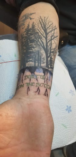 Explore small fill in tattoo ideas, creative tattoo ideas in Davis, available at SIX GUN SOUND TATTOO