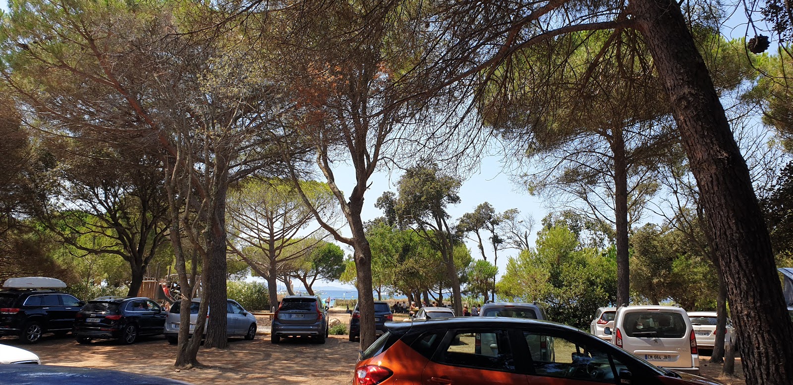 Foto de Playa de Bregancon y el asentamiento