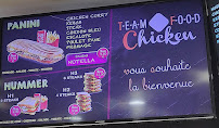 Team Food Chicken à Brest carte