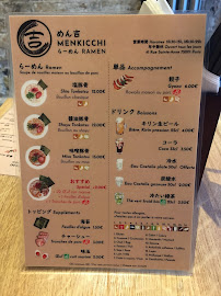Menkicchi Ramen à Paris menu