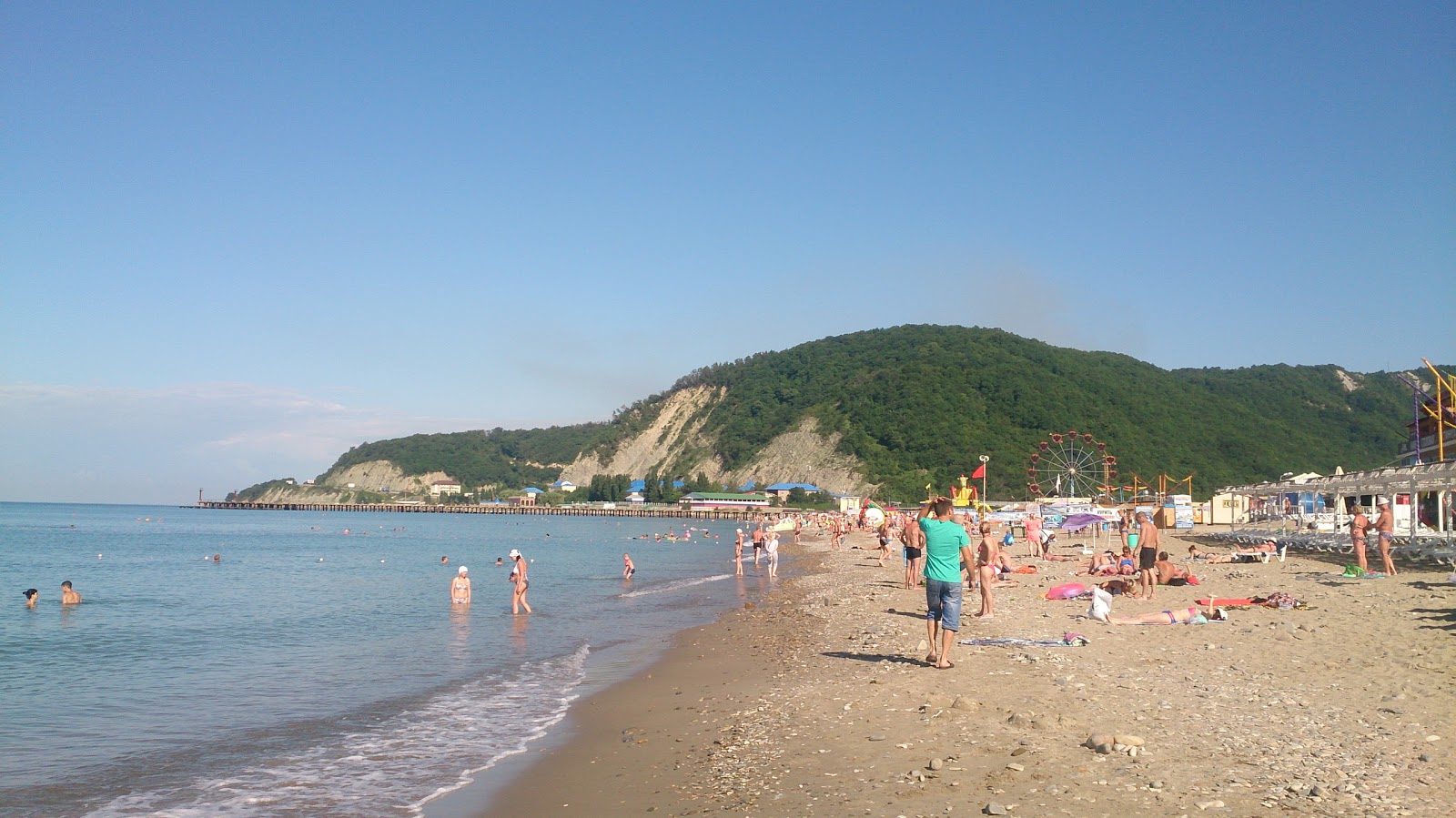 Foto von Lermontovo Village beach mit sehr sauber Sauberkeitsgrad