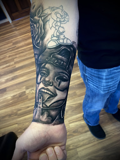 Explore france tattoo ideas, creative tattoo ideas in Albuquerque, available at Albuquerque Ink tattoo College Plaza