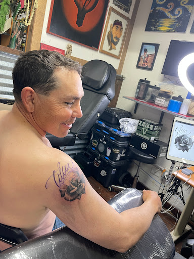 Find small joker tattoo ideas for your next unique tattoo in Fort Worth at Lucky Horseshoe Tattoo
