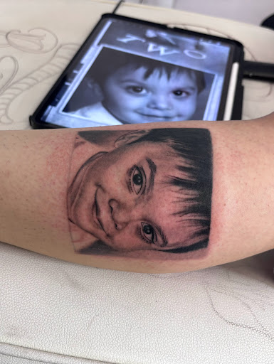 Explore hello kitty tattoo ideas, creative tattoo ideas in Rogers, available at Ink Solutions Tattoo