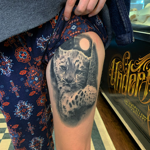 Explore outdoor tattoo sleeve ideas, creative tattoo ideas in Cambridge City, available at Alien Earth Tattoo Studio LLC