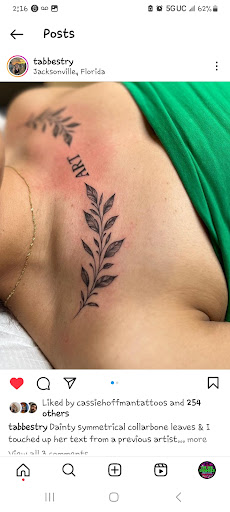 Explore barb wire tattoo ideas, creative tattoo ideas in Atlantic Beach, available at The Ink Chamber Tattoo Parlor