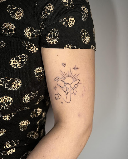 Explore grandchildren tattoos ideas, creative tattoo ideas in Kissimmee, available at Fallen Sparrow Tattoo Co