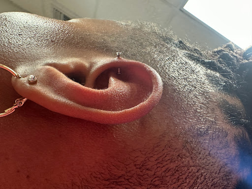 Explore butterfly semicolon tattoo ideas, creative tattoo ideas in Memphis, available at Rose Quartz Body Adornment LLC