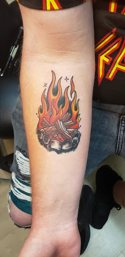 Explore back tattoo ideas for females, creative tattoo ideas in Anniston, available at Infinity Ink