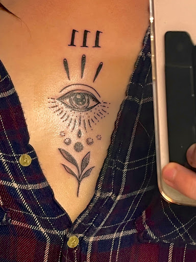 Explore nefertiti tattoo ideas, creative tattoo ideas in Enid, available at Tangent Wallflower Tattoo