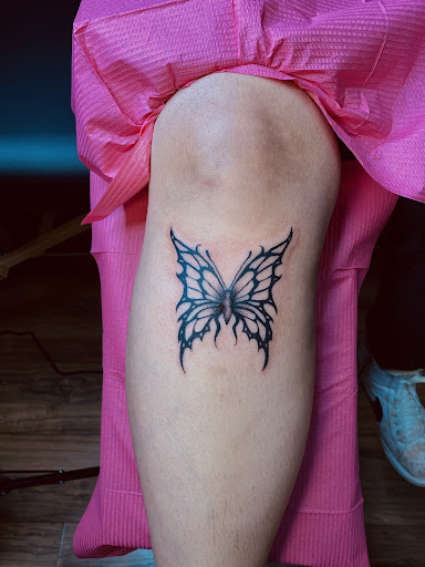 Find angel hand tattoo ideas for your next unique tattoo in North Tonawanda at Dark Side Ink Tattoo Studio