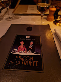 Plats et boissons du Restaurant gastronomique La Maison de la Truffe à Paris - n°16