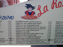 Pizzeria La Rosa dei Venti à La Caletta menu