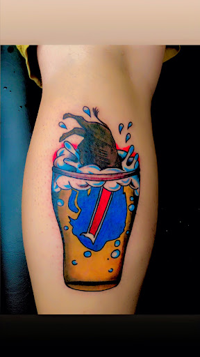 Explore traveling tattoos ideas, creative tattoo ideas in North Tonawanda, available at Dark Side Ink Tattoo Studio