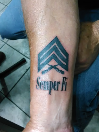 Explore mens sleeve tattoo filler ideas, creative tattoo ideas in Laguna Beach, available at Cast of Crowns Art Collective