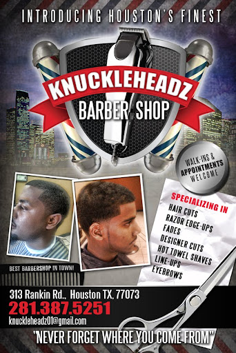 Barber Shop «KNUCKLEHEADZ BARBERSHOP», reviews and photos, 313 Rankin Rd, Houston, TX 77073, USA