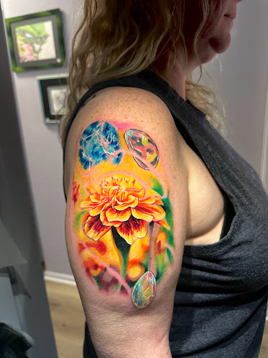 Explore rose tattoo ideas forearm, creative tattoo ideas in Fond Du Lac, available at Underground Ink