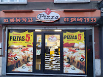 Carte du 7 Pizza - Pizzeria stains à Stains