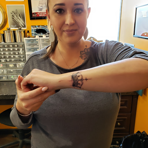 Explore ski mask tattoo ideas, creative tattoo ideas in Corning, available at Tattoorolo