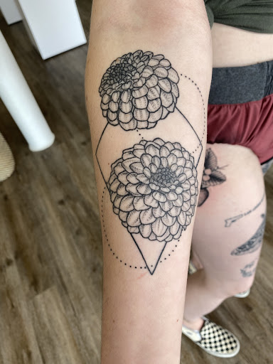 Explore horror tattoo ideas simple, creative tattoo ideas in Lancaster, available at MermGoddess Tattoo Studio & Gallery