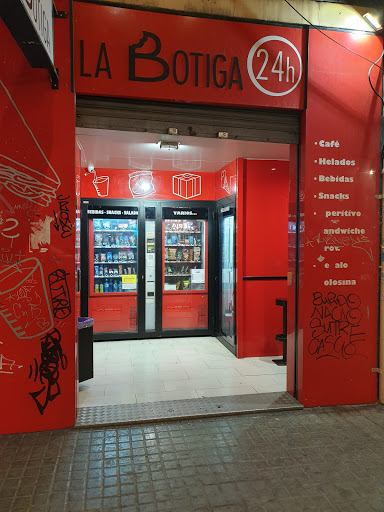 24 h La Botiga - Venta en máquinas 24 horas (vending en vía pública)
