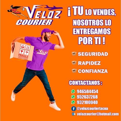 Opiniones de VELOZ COURIER en Tacna - Servicio de mensajería