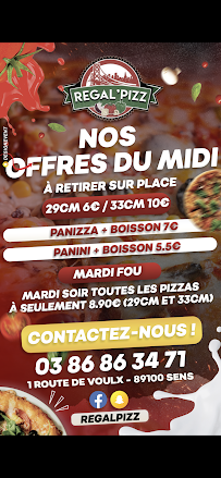 Photos du propriétaire du Pizzeria REGAL PIZZ à Sens - n°5