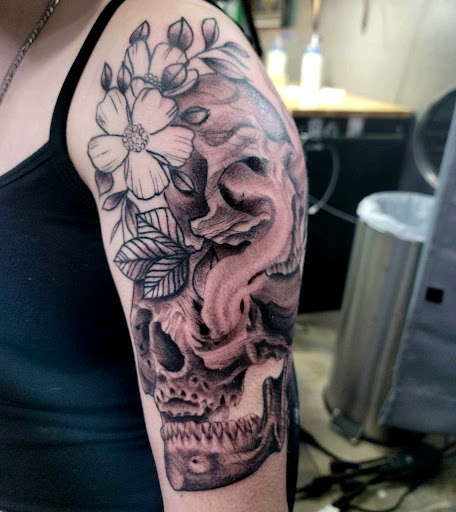 Explore cajun tattoo ideas, creative tattoo ideas in Yakima, available at Wallflower Body Piercing & Crazy Ink Tattoo