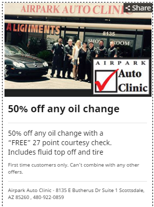 Auto Repair Shop «Airpark Auto Clinic», reviews and photos, 8135 E Butherus Dr #1, Scottsdale, AZ 85260, USA